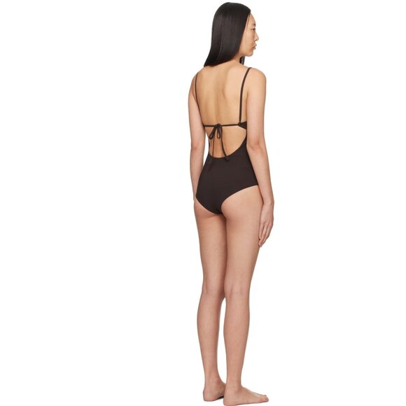 Christopher Esber Brown Nebular Swimsuit Size AU8 (UK 32) - Picture 4 of 6